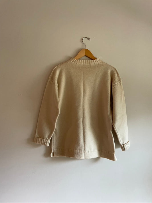 Fine Knit Wool Sweater