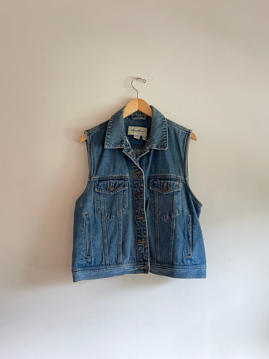 Vintage Jean Vest