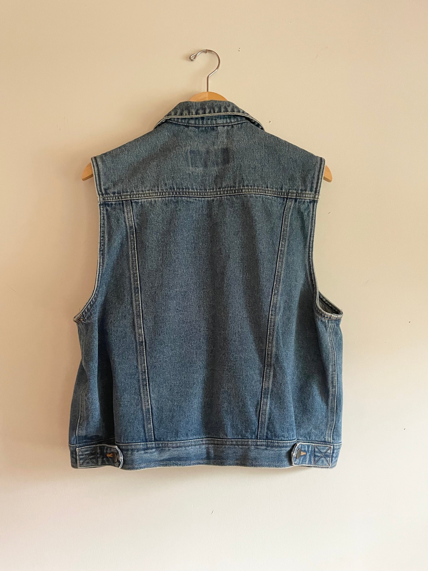 Vintage Jean Vest